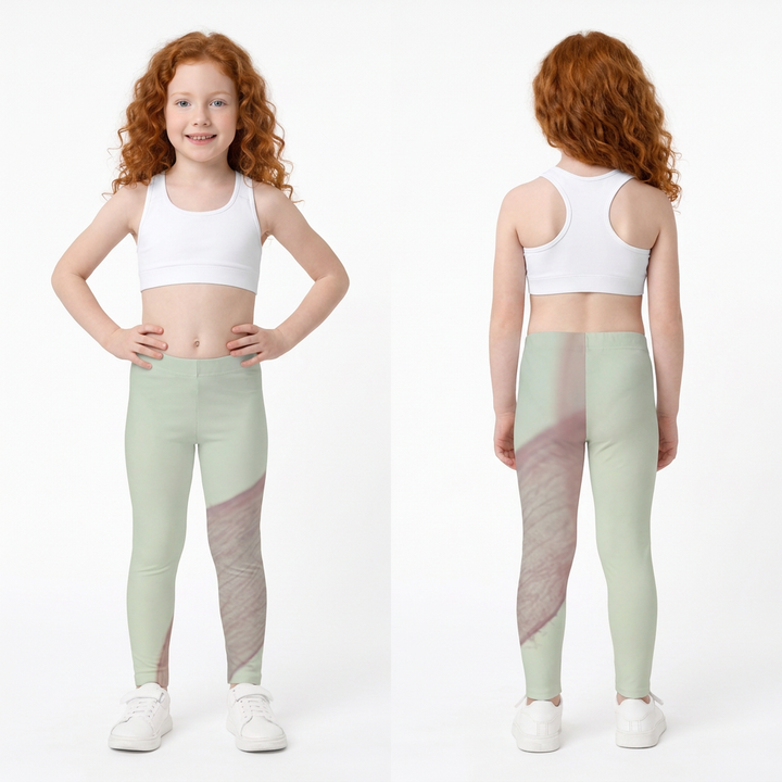 Kinder-Leggings - Ätherische Bänder am Himmel