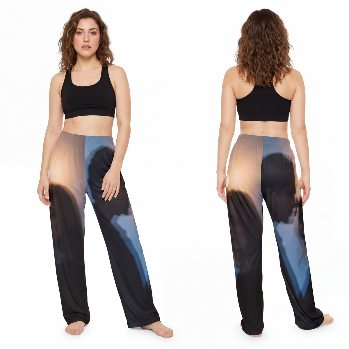 Midnight Shadow Women's PJ Pants - Moody Cozy Loungewear |...