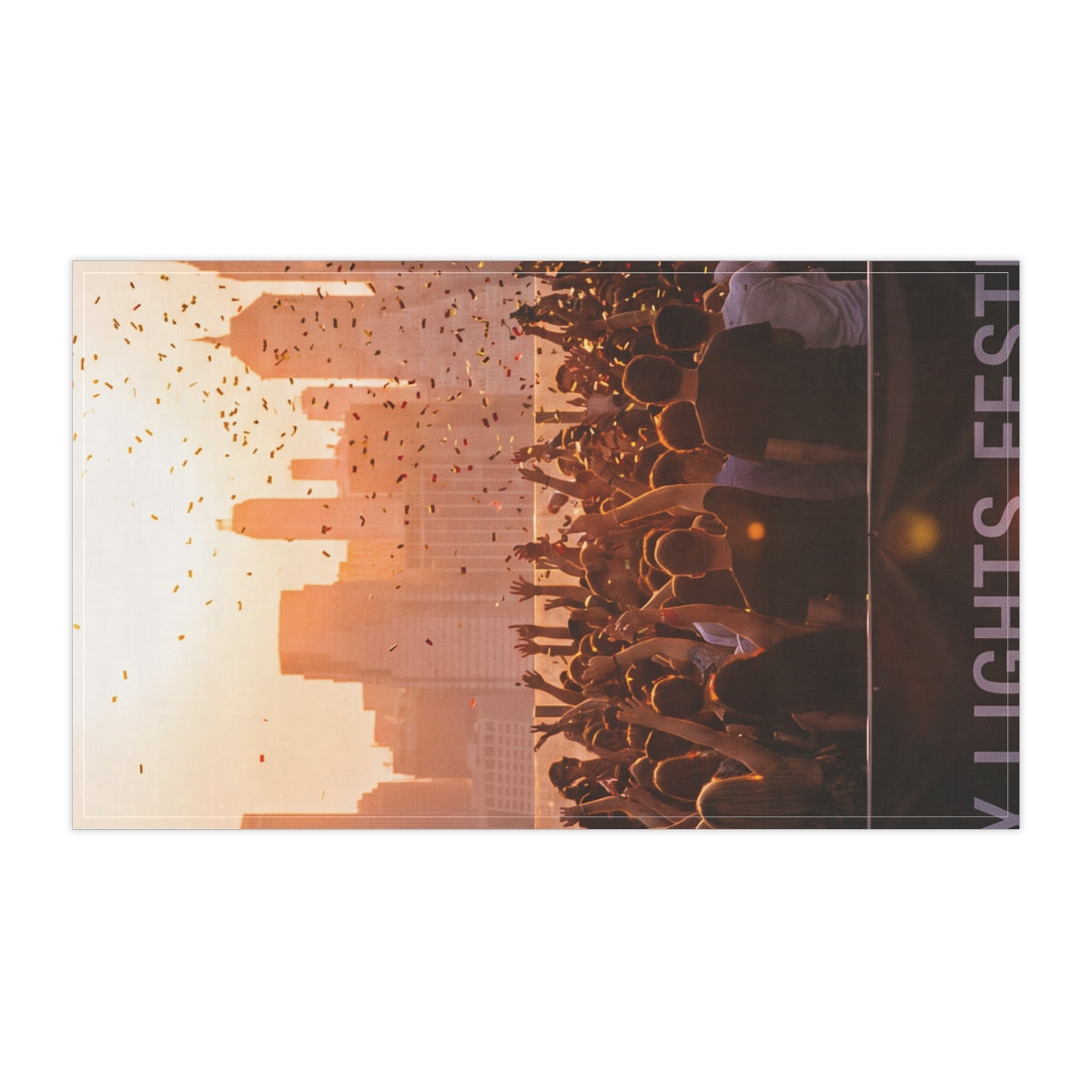 Tea Towels Set - City Lights Festival | Echovira Gallery
