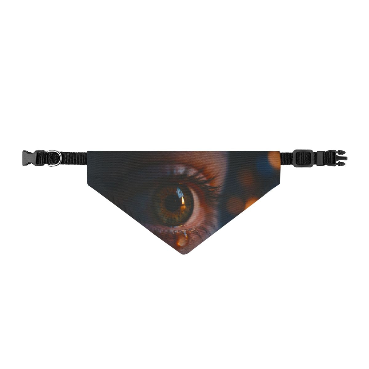 Clip-on Pet Bandana - Moody Gaze