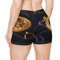 Women's Shorts with Brass Sundial Compass