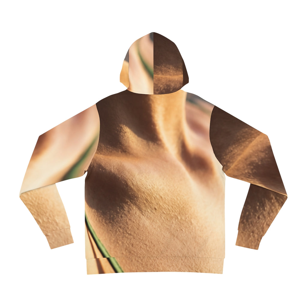 Golden Hour Fashion Hoodie - Emerald Sunset Cozy | Echovira...