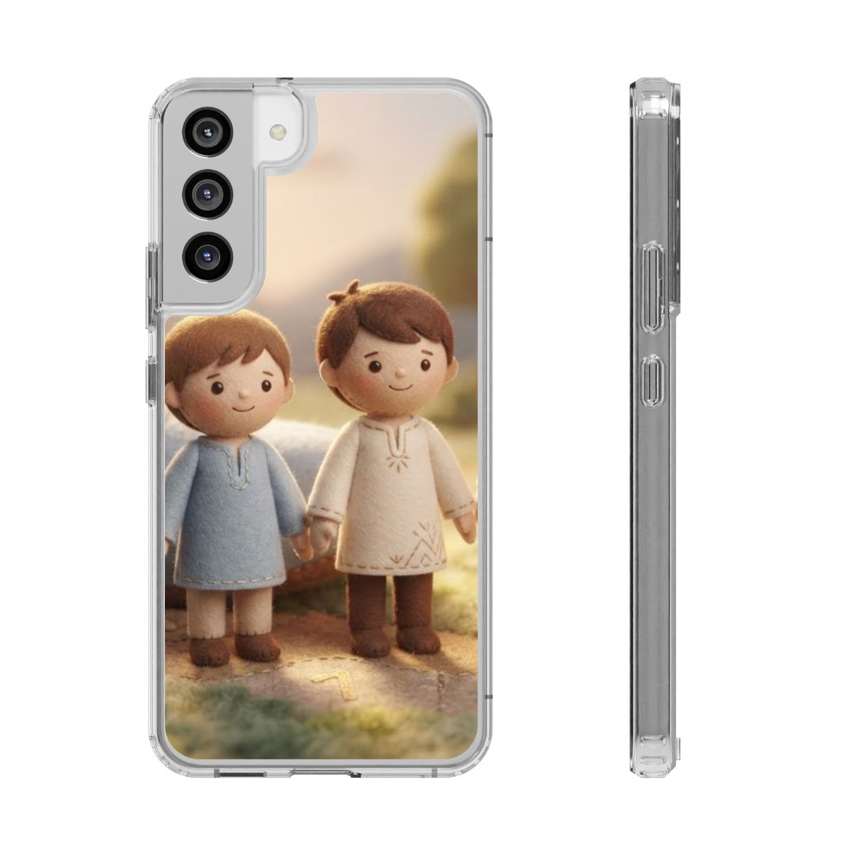 Clear Impact-Resistant Cases - Clear Phone Case - Fairytale...