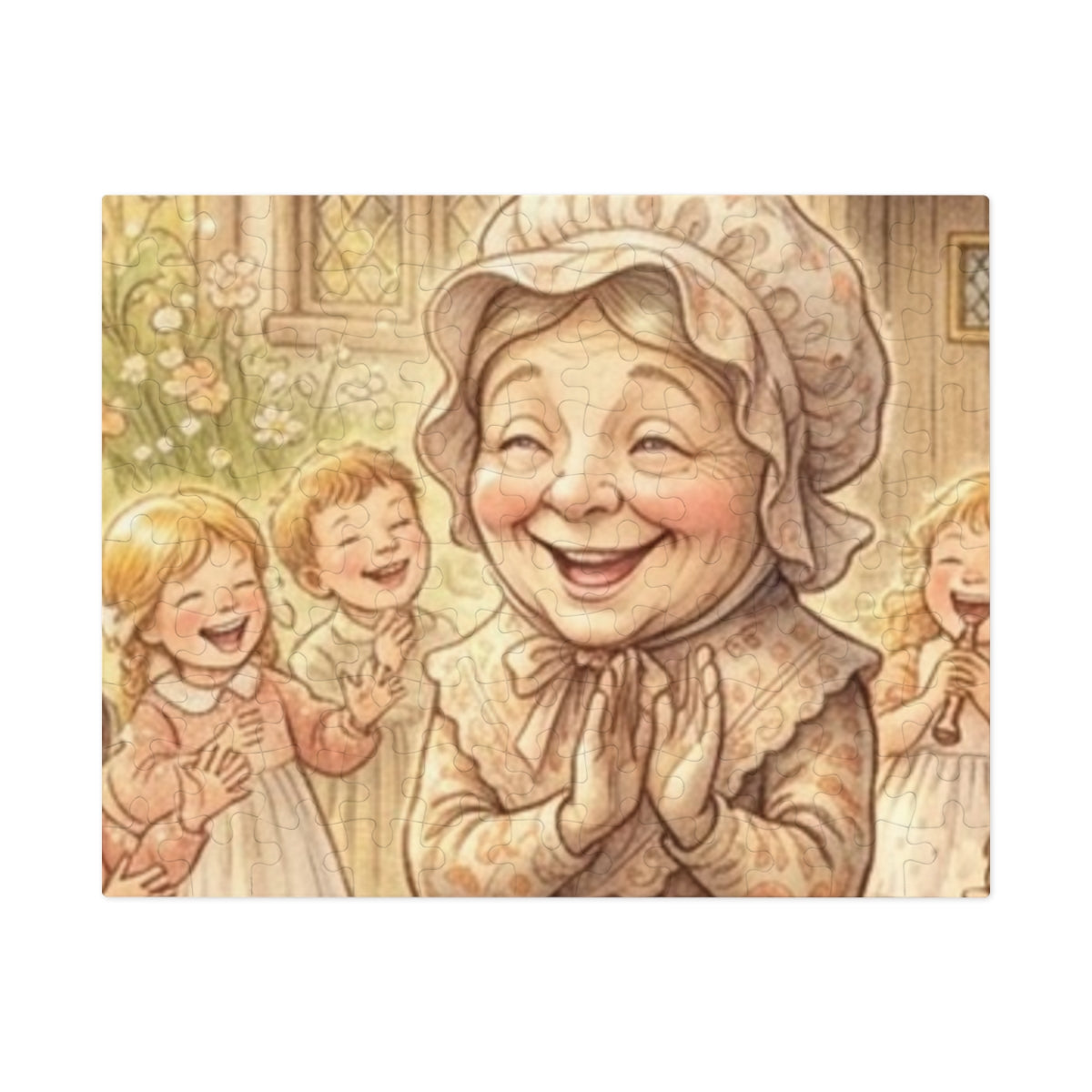 Jigsaw Puzzle with Tin - Fairytale Shoe House (30, 110, 252...