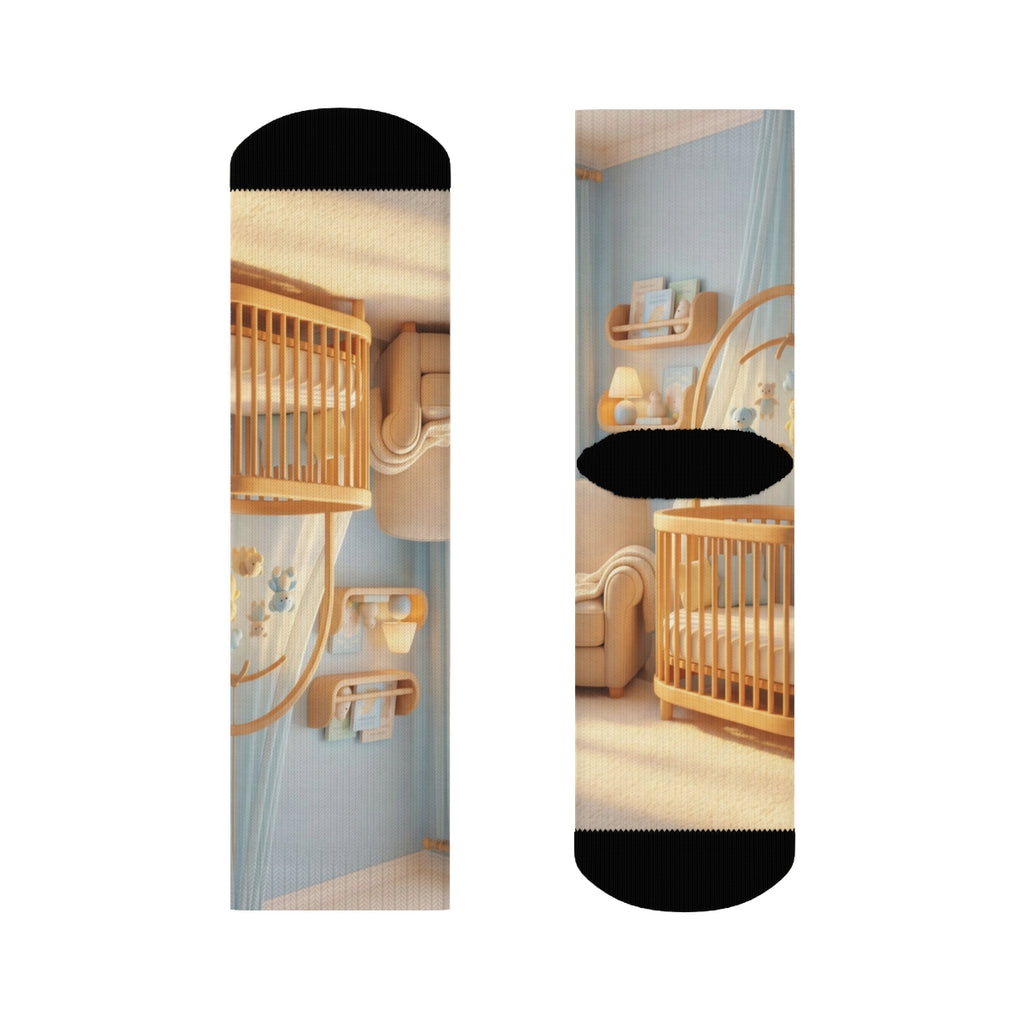 Cozy Room Crew Socks - Soft Step Comfort