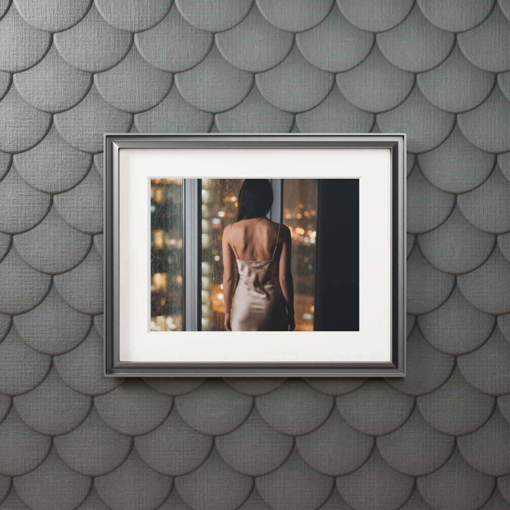 Fine Art Print - Night Rain Cinema — Landscape