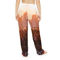 Women's Pajama Pants - City Lights | Echovira Gallery