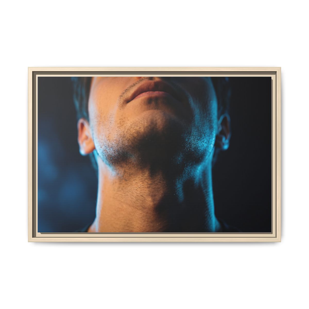 Framed Matte Canvas - Neon Noir