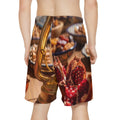 Men's Sports Shorts - Amber Feast Design | Echovira Gallery