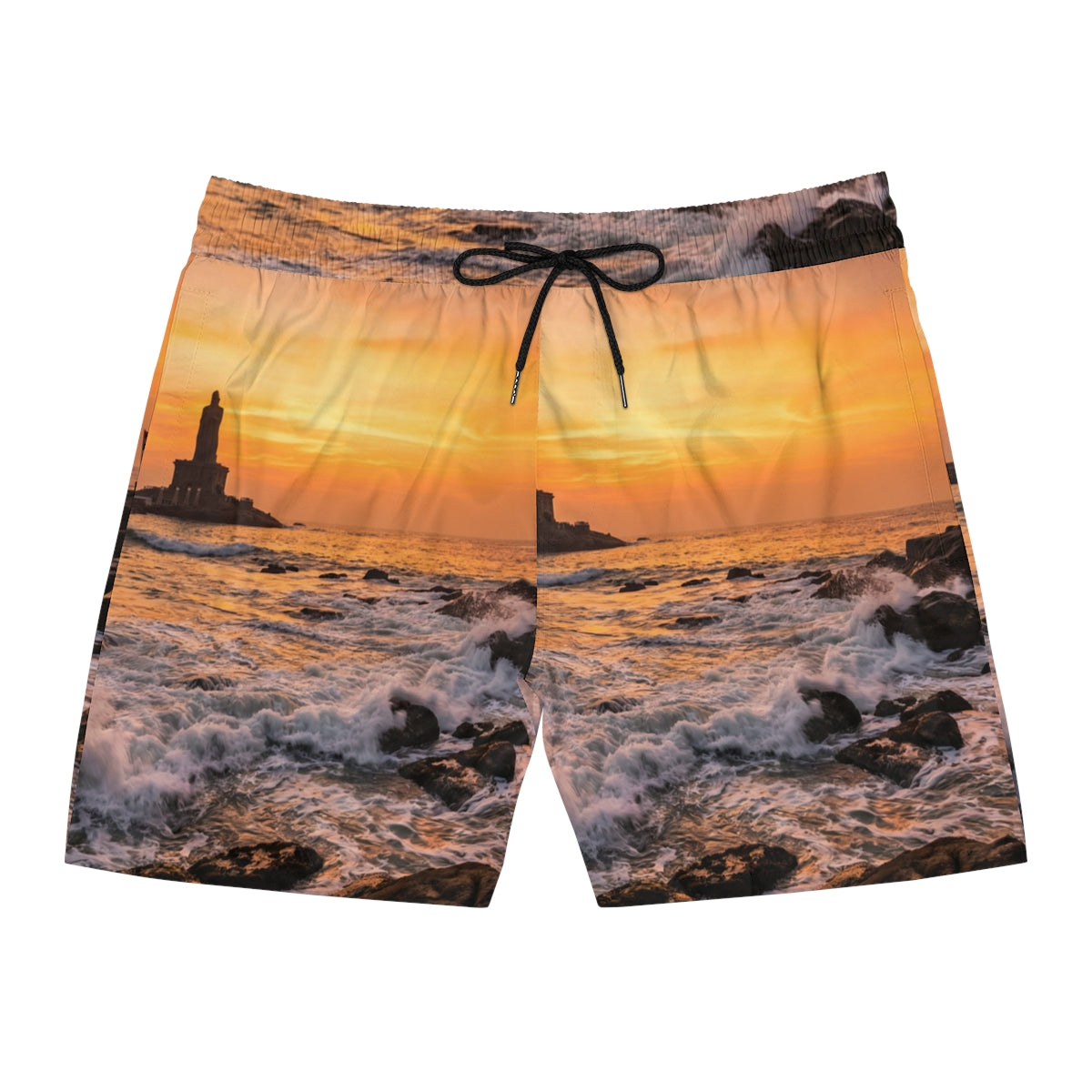 Men's Swim Shorts - Coast Sunset Waves