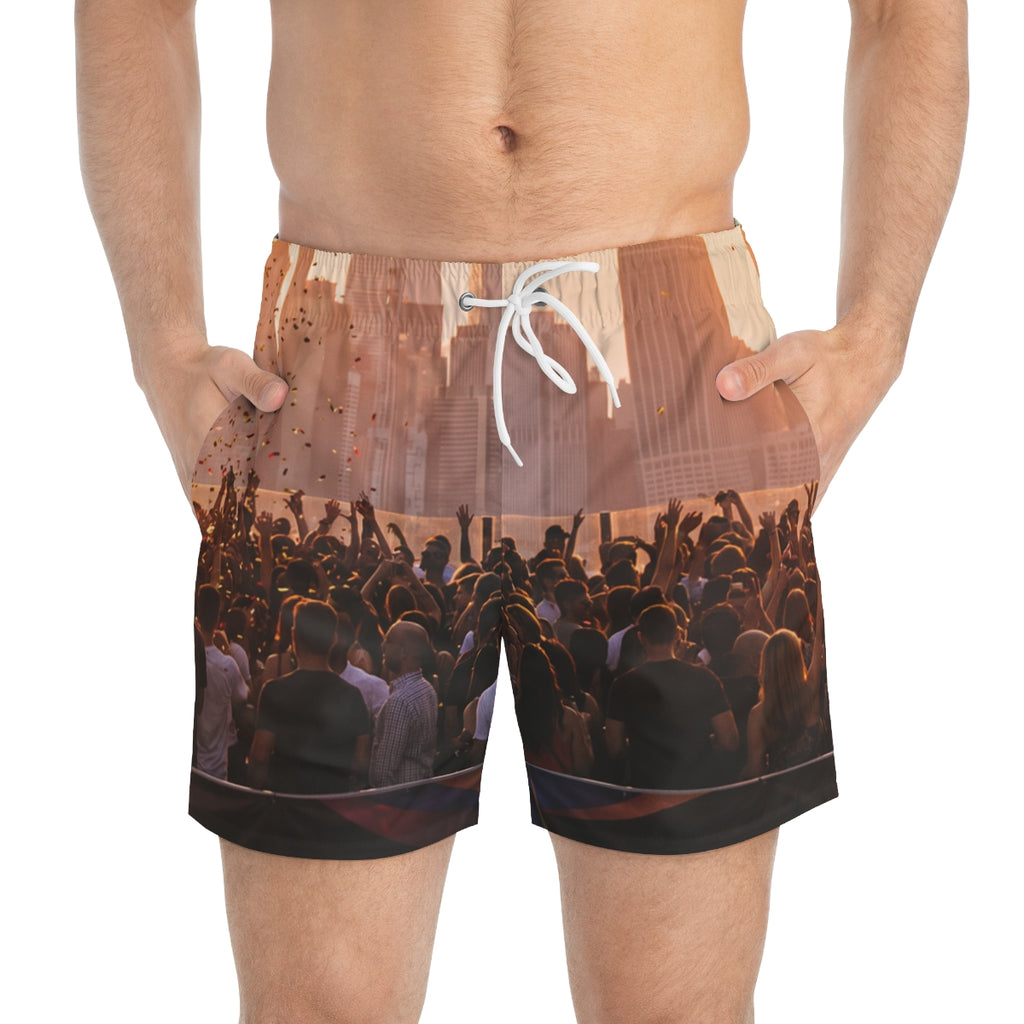 Swim Trunks - City Lights Festival | Echovira Gallery