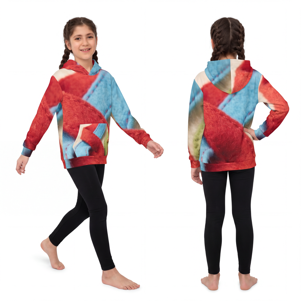 Children's Hoodie - Sunny Meadow Adventure | Echovira...