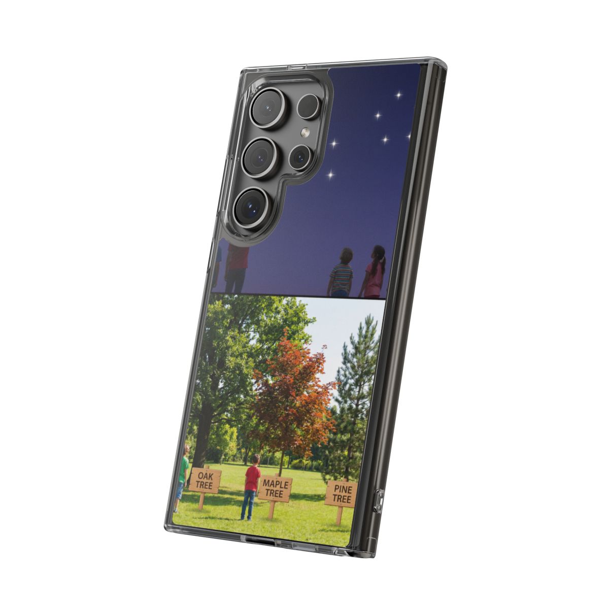 Clear Impact-Resistant Case - Starry Shield