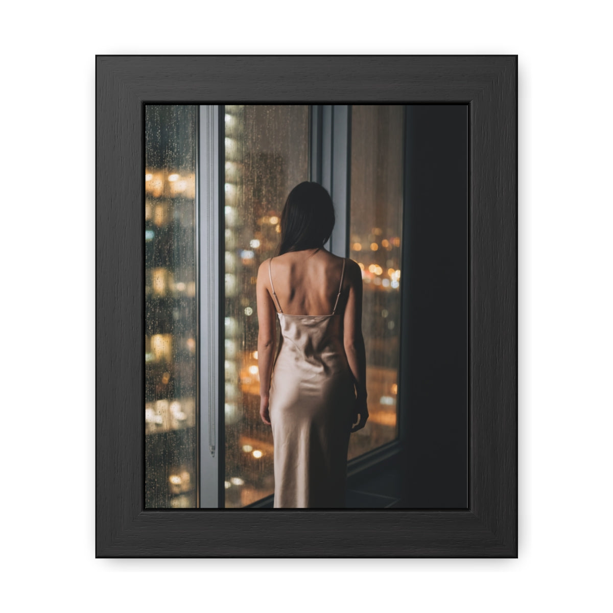 Framed Posters - Urban Solitude — Portrait