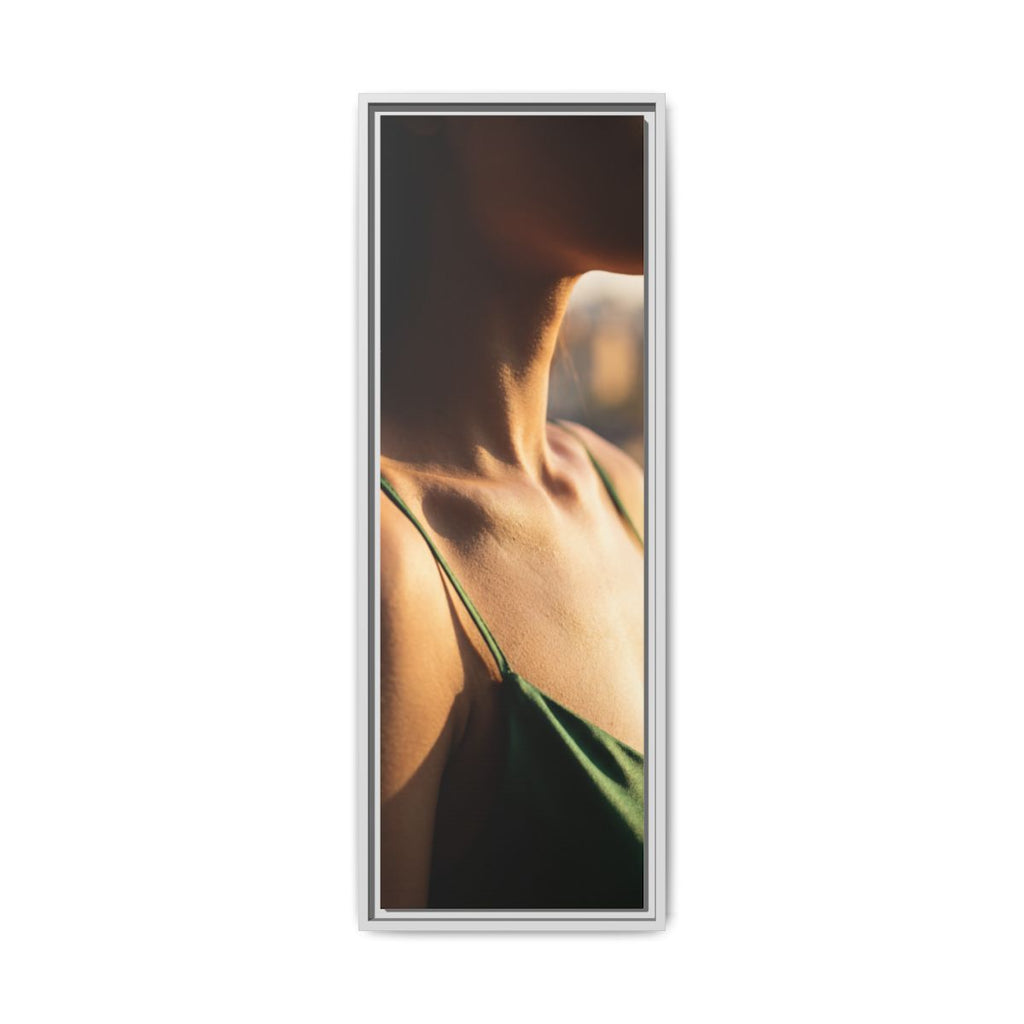 Framed Matte Canvas - Sunlit Muse