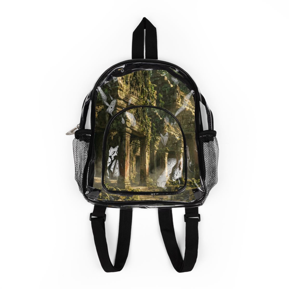 Clear Stadium Backpack - Temple Portal | Echovira Gallery