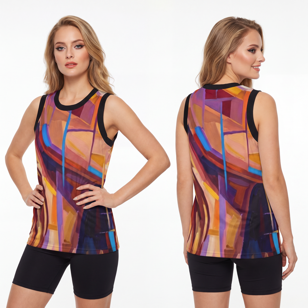 Unisex Basketball Jersey - Shattered Elegance | Echovira...