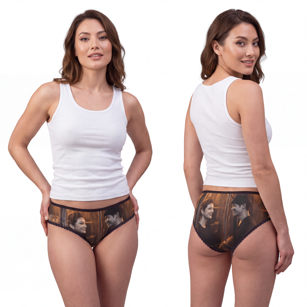 Women's Briefs - Amber Glow | Echovira Gallery