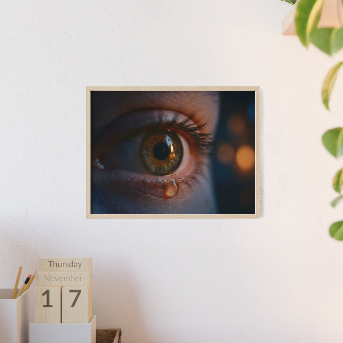 Posters with Wooden Frame - Eye Art
