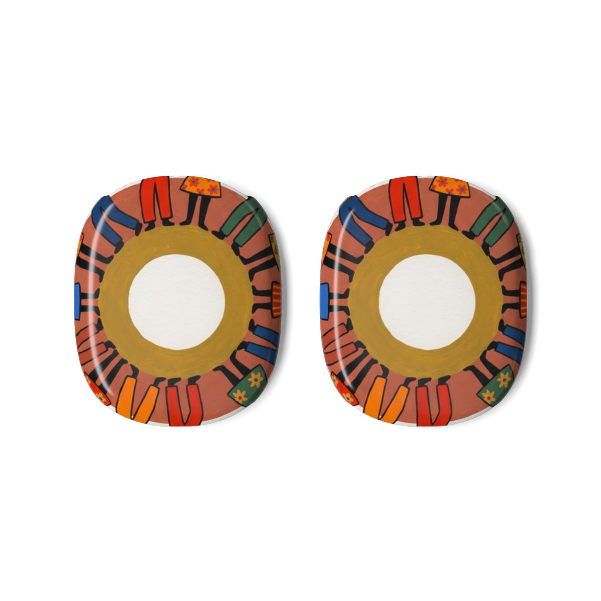 AirPod Max Cases - Unity Mandala Folk Art | Echovira Gallery