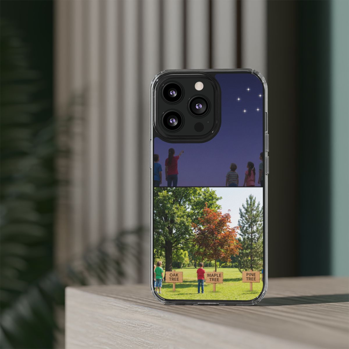 Clear Impact-Resistant Case - Starry Shield