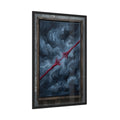 Portrait Framed Posters Crimson Cord Art