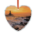 Crystal Glass Ornament - Golden Kanyakumari Coastline at......