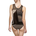 Women's Classic One-Piece Swimsuit - Art