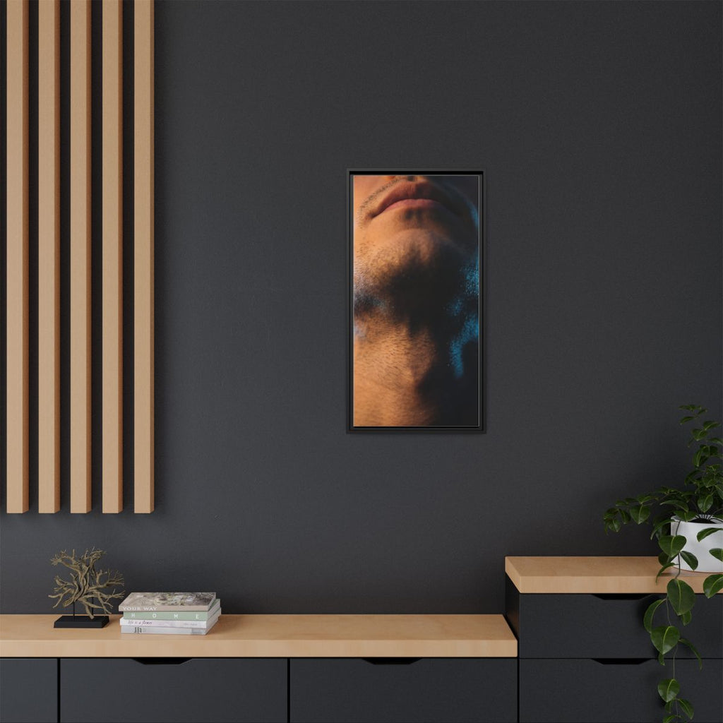 Framed Matte Canvas - Neon Noir