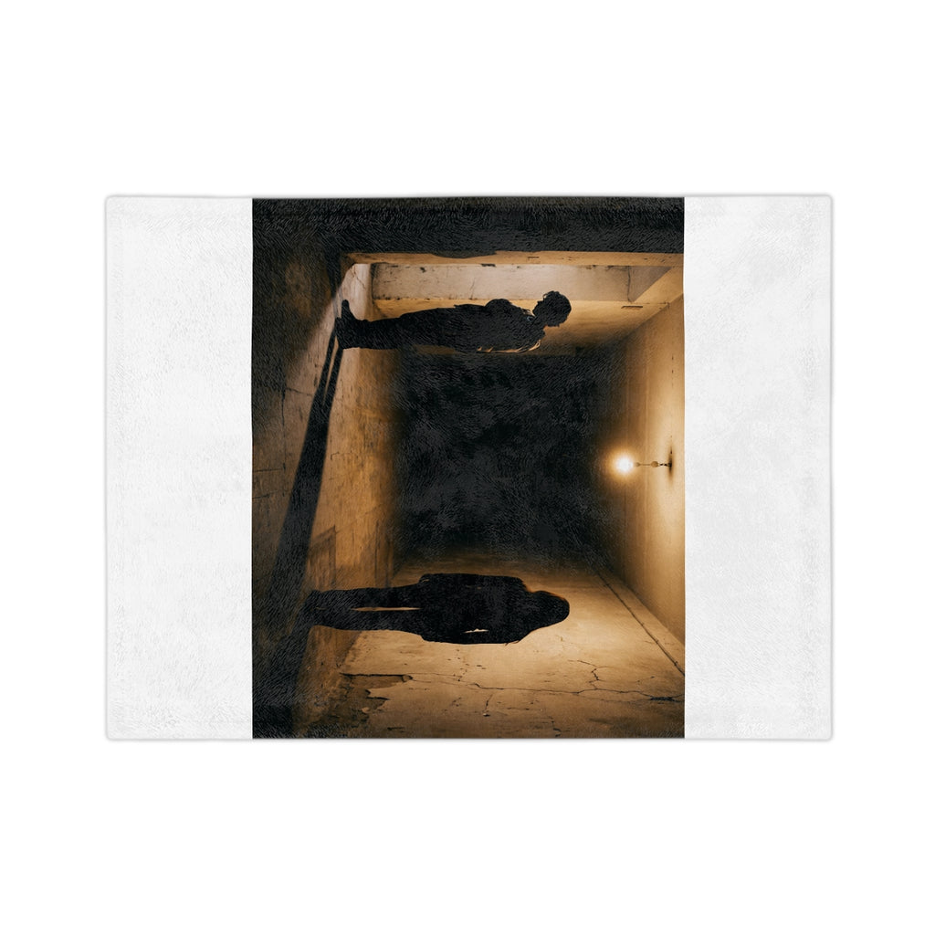 Velveteen Microfiber Blanket - Corridor | Echovira Gallery