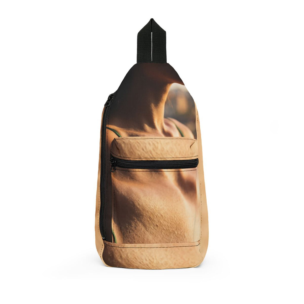 Sling Bag - Golden Sunset Wanderer | Echovira Gallery