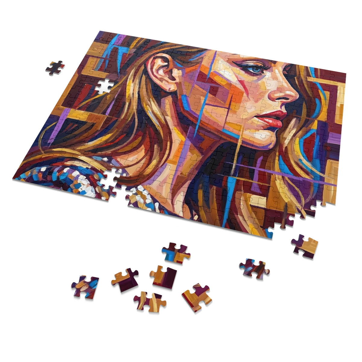 Jigsaw Puzzle with Tin - Shattered Elegance (30, 110, 252......