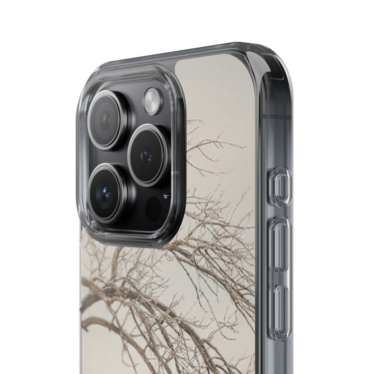 Clear Impact-Resistant Cases - Clear Phone Case - Winter...