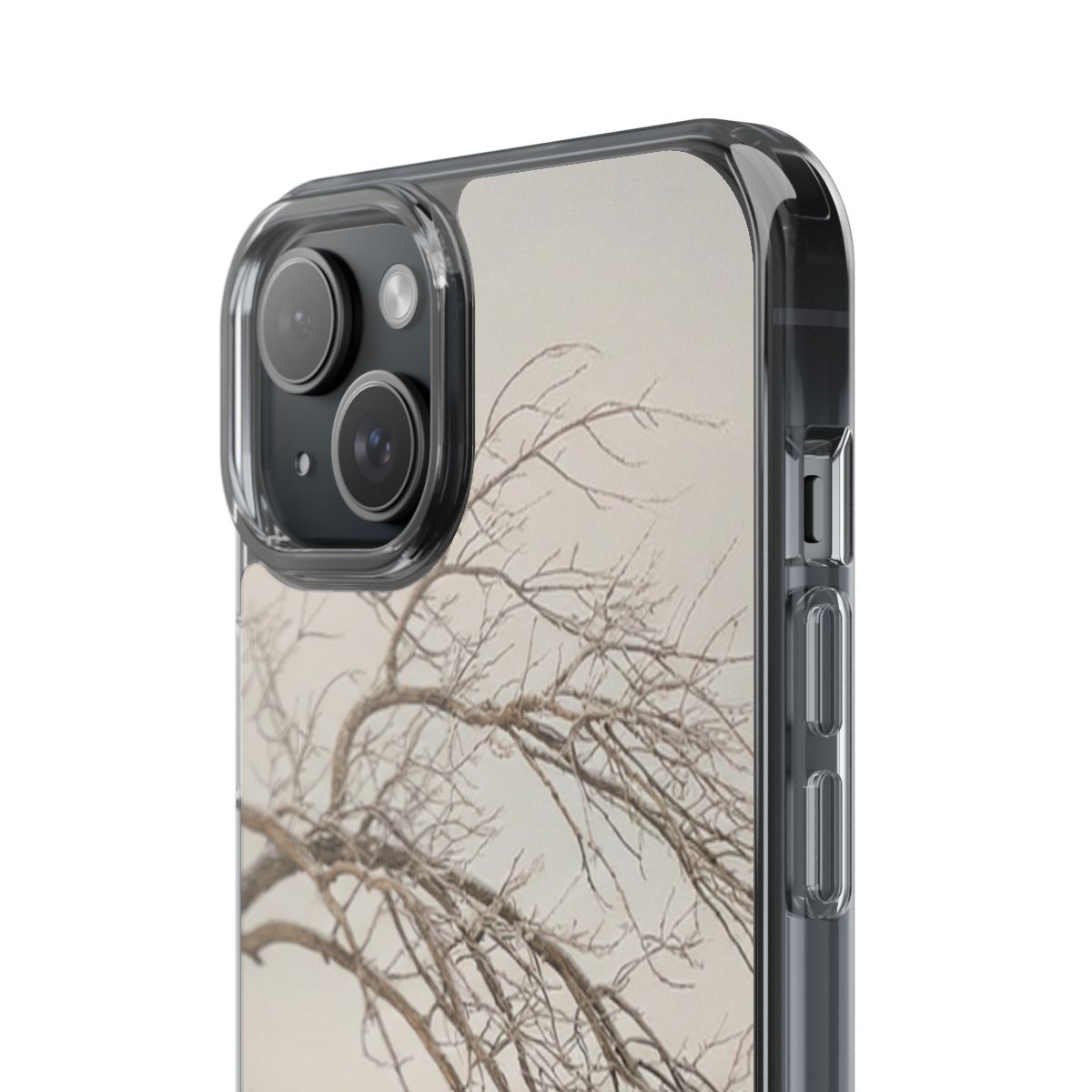Clear Impact-Resistant Cases - Clear Phone Case - Winter...