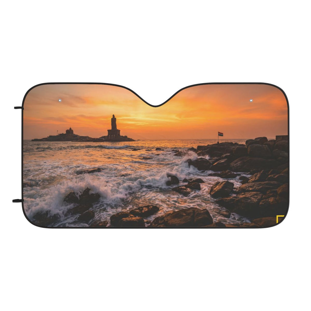 Car Sun Shades - Coastal Horizon Drive