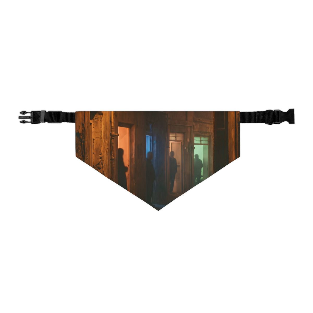 Pet Bandana Collar - Shadowed Alleyway Mystery Art Print |...