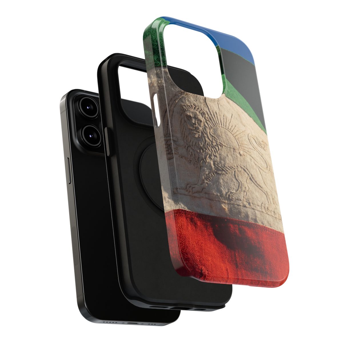 Impact-Resistant Cases - Tough Phone Case - Vintage Lion