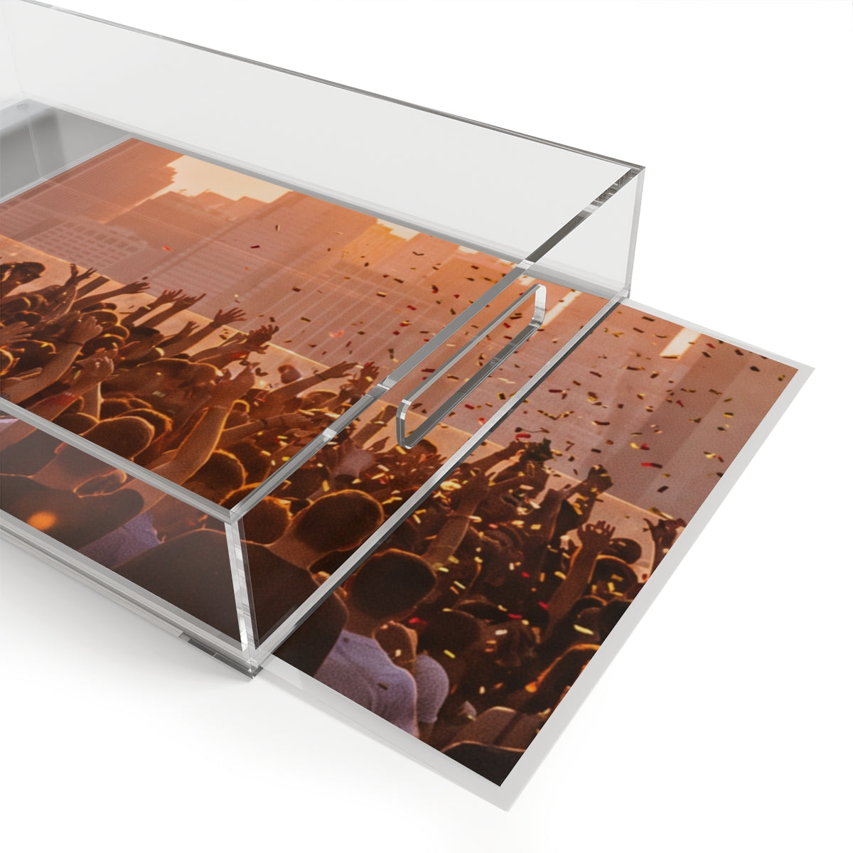 Acrylic Serving Tray - City Lights Festival | Echovira...
