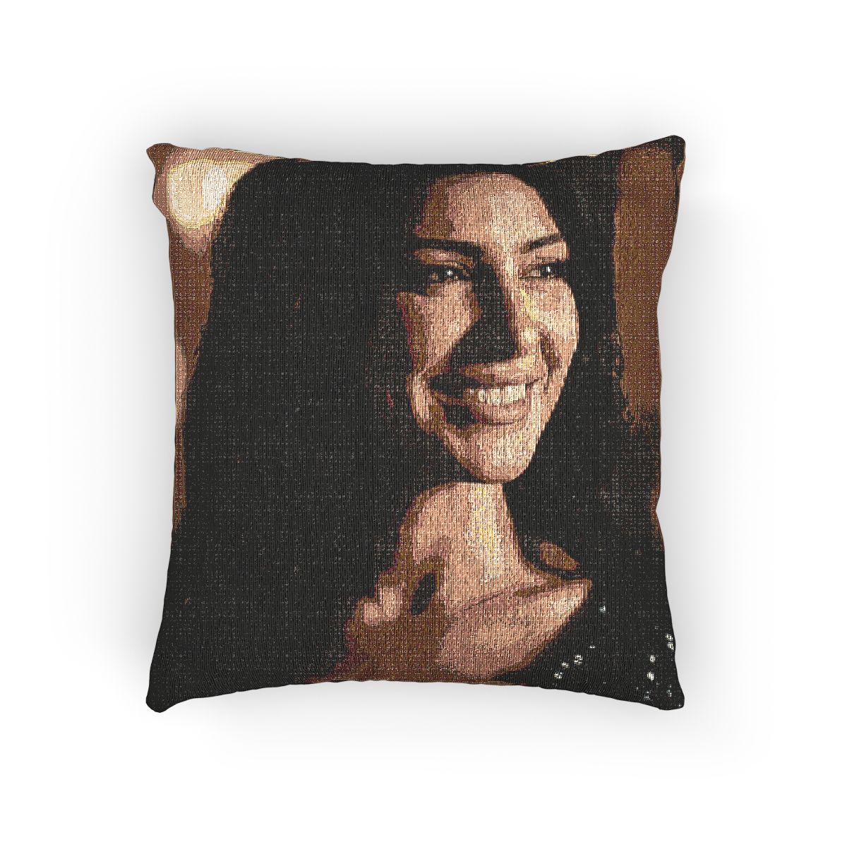 Woven Throw Pillow - Luxe Radiance