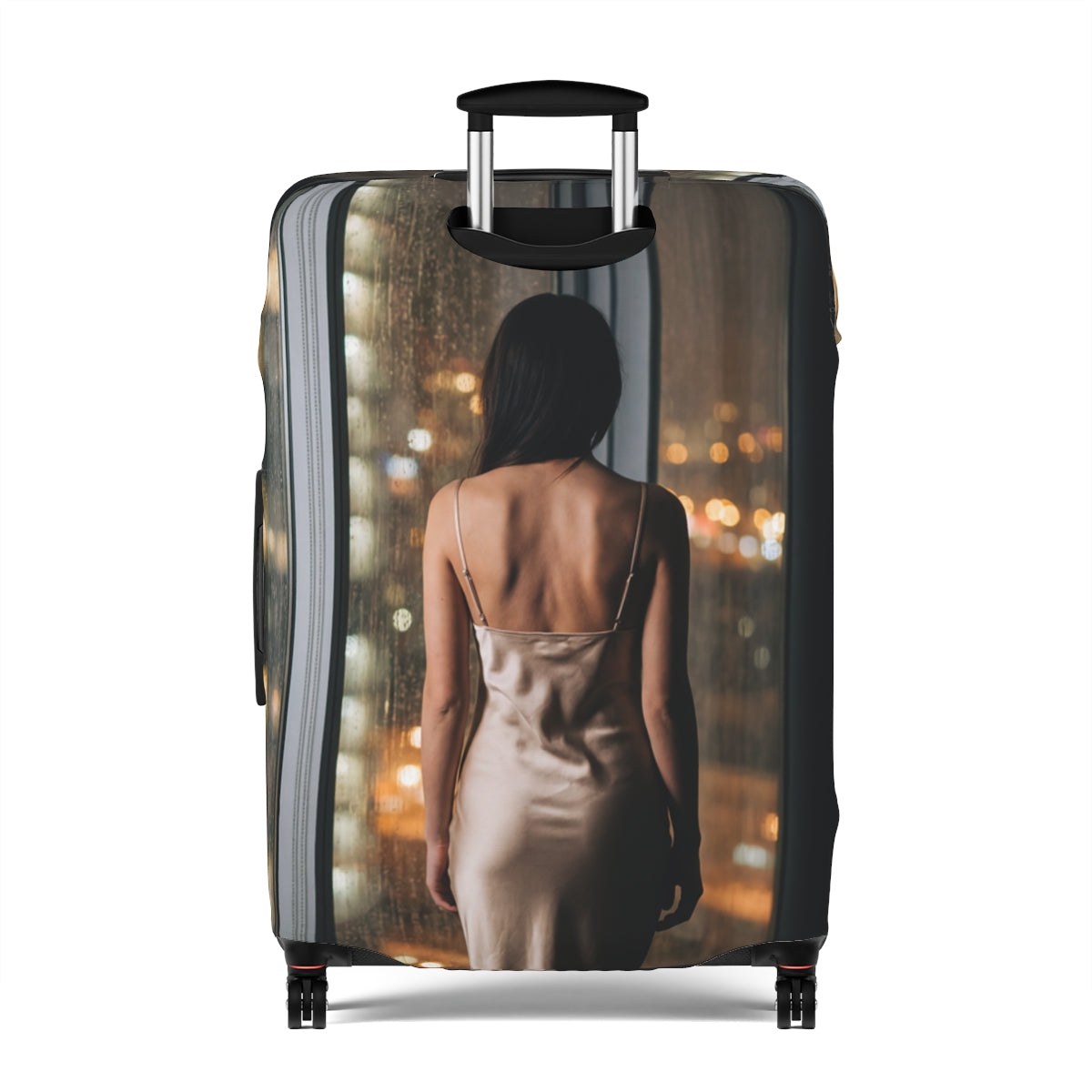 Luggage Cover - City Lights Glow