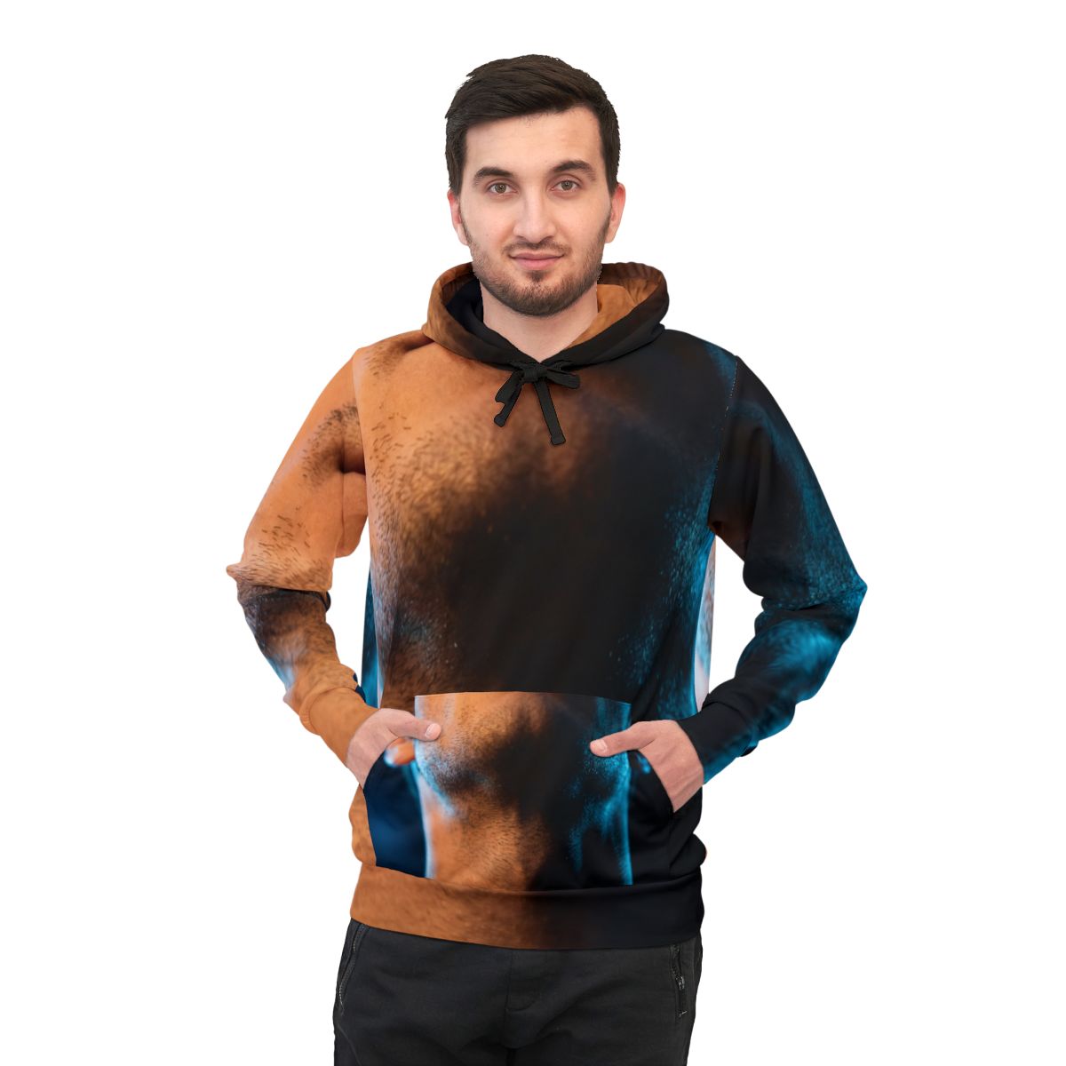 Athletic Hoodie - Midnight Pulse