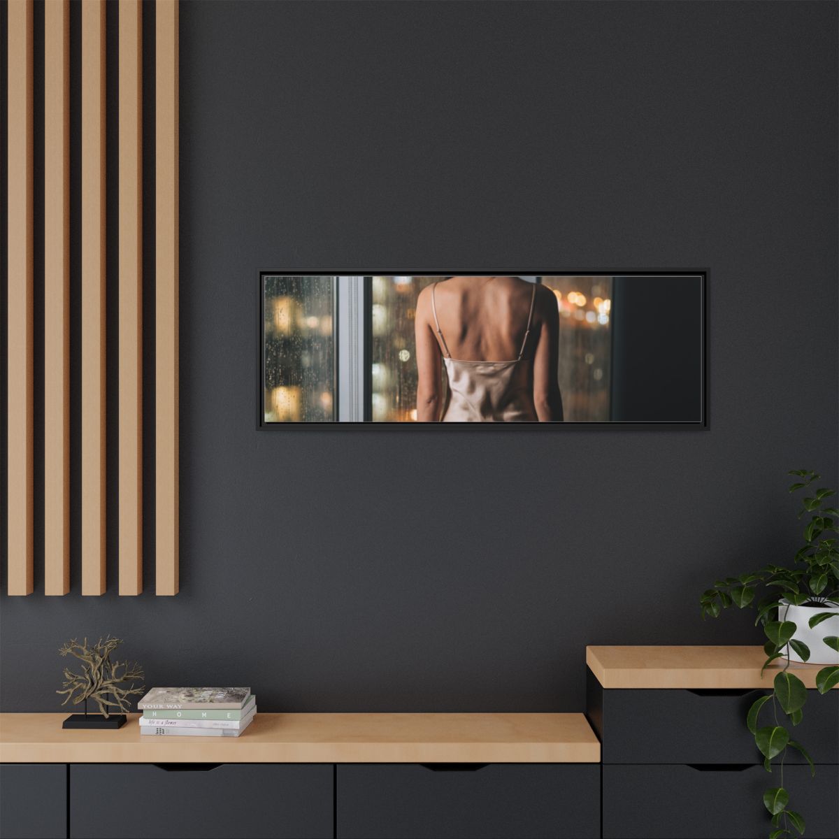 Framed Matte Canvas - Cinematic Nights