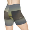 Women's Biker Shorts - Liminal Solitude Cycling Tights |...