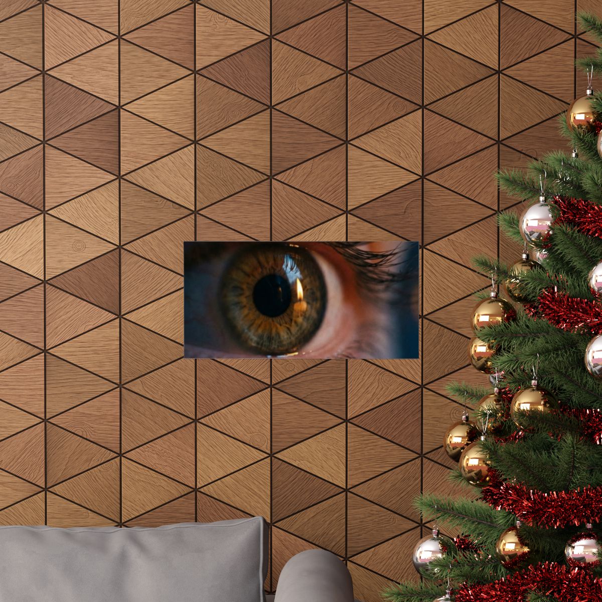 Matte Horizontal Posters - Amber Iris Reflection Fine Art......