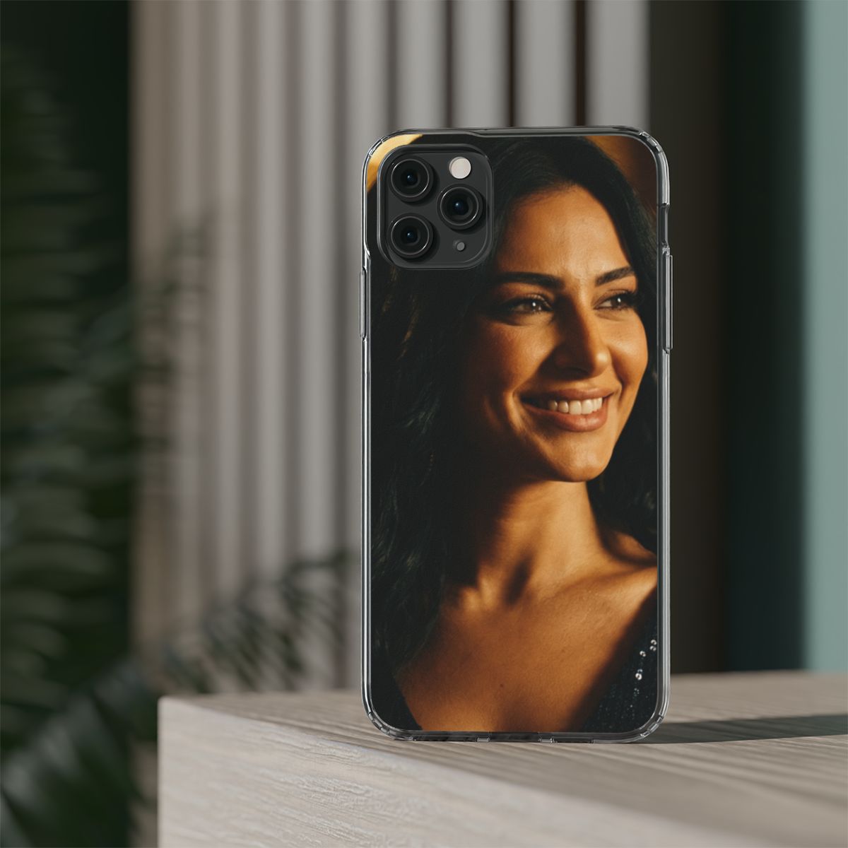 Clear Impact-Resistant Cases - Clear Phone Case - Golden...