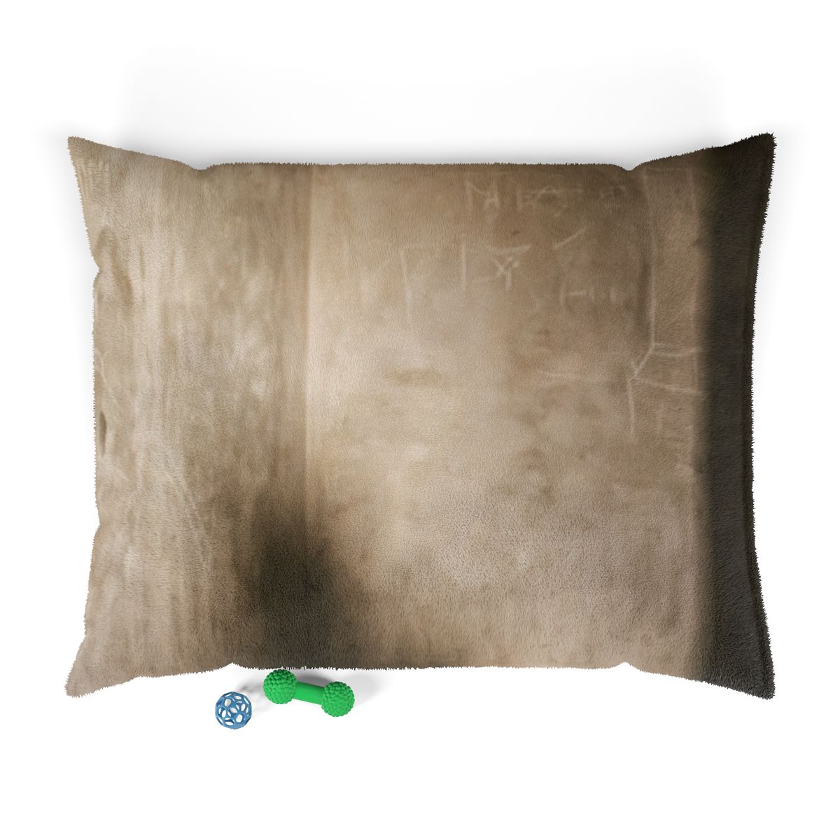 Pet Bed - Shadows of the Citadel moody architectural print |...