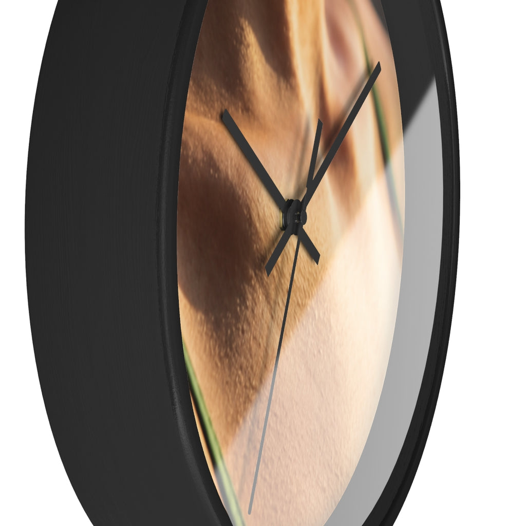 Golden Hour Wall Clock - Sunset Shadows Timepiece | Echovira...