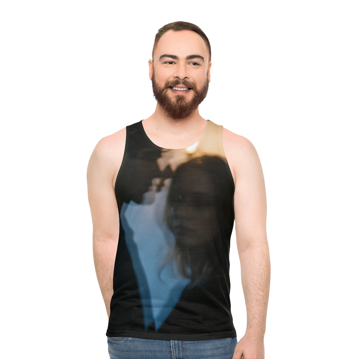 Men's Midnight Reflections Tank - Moody Activewear Top |...
