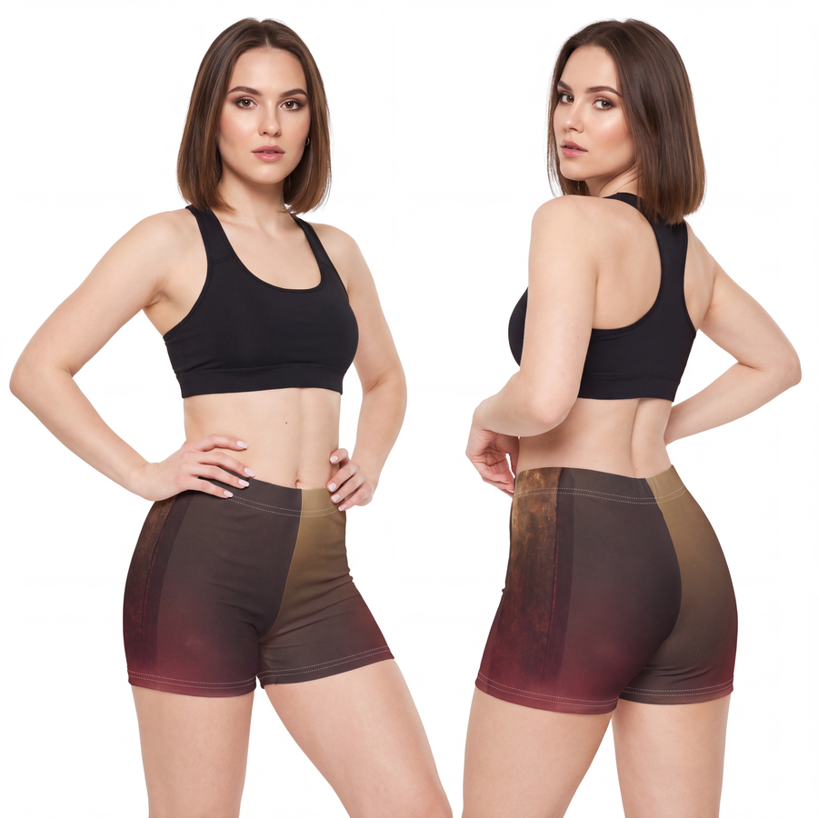 Women's Shorts - Cosmic Monolith Casual