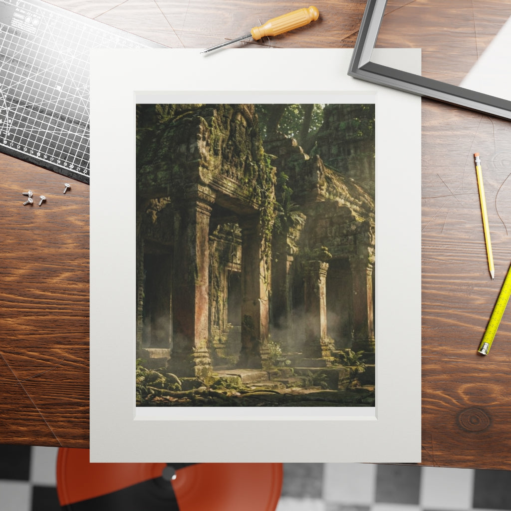 Fine Art Print - Ancient Sanctuary Ruins (11×14 & 16×20) |...